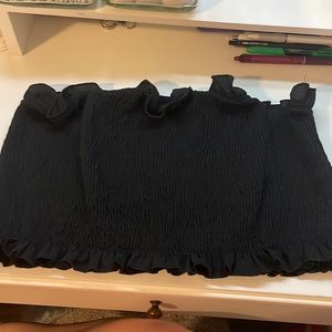 Black tube top